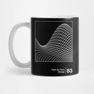 Tears For Fears - Minimalist Graphic Artwork Design Mug